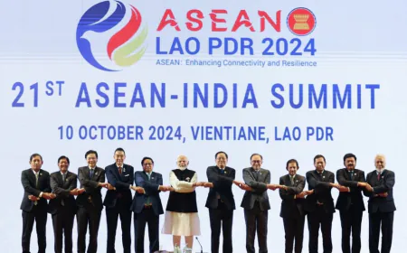With Focus On 'Act East' Policy, PM Modi Meets Top Asian Leaders In Laos
