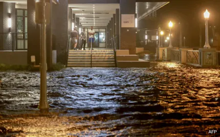 Monster Hurricane Milton Makes Landfall In Florida