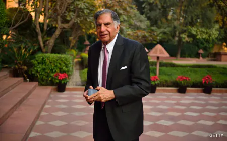 Ratan Tata's Journey From Mumbai Boy To Global Icon - A Timeline