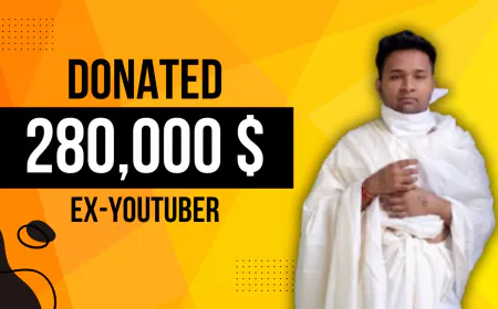 Ex-Youtuber Donates Crores to Foundation, Leaves Industry - Priyank Gada Donates 2.31 Crore ($280,000)