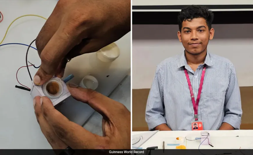 Indian Man Breaks World Record With The Smallest Washing Machine Ever