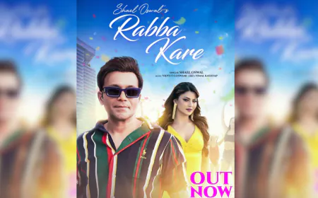 Singer Shael Oswal and Urvashi Rautela Ignite Romantic Sparks in the Lush New Single 'Rabba Kare,' Now Streaming