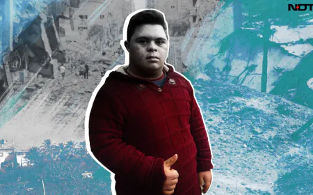 NDTV Exclusive: How Teen Gazan With Down Syndrome Survived Israeli Bombs