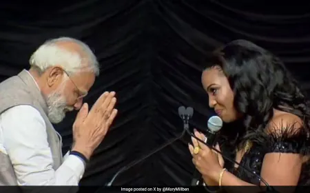 US Singer Mary Millben Praises PM Modi, Greets Him On Christmas