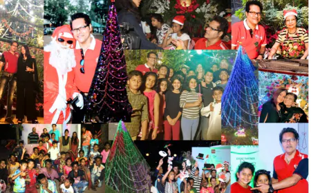 Saldhana’s Mumbai's Iconic Christmas Tree Lights Up the City, Spreading Joy and Unity in the Season of Giving