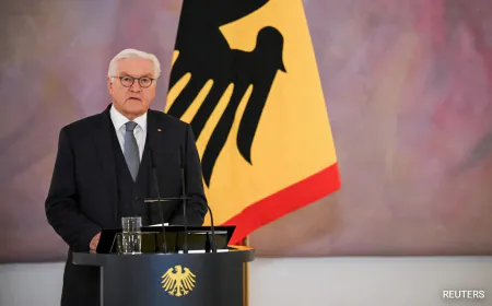 German President Dissolves Parliament For February 23 Snap Elections