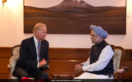 In Biden's Tribute To Manmohan Singh, A US-India Civil Nuclear Deal Mention