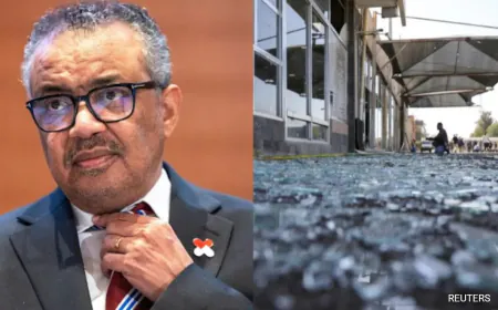 "Was Not Sure I Could Survive": WHO Chief On Escaping Israel Strike On Yemen