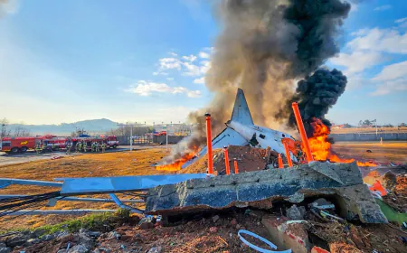 China Shocked, EU Heartbroken: How World Reacted To South Korea Plane Crash