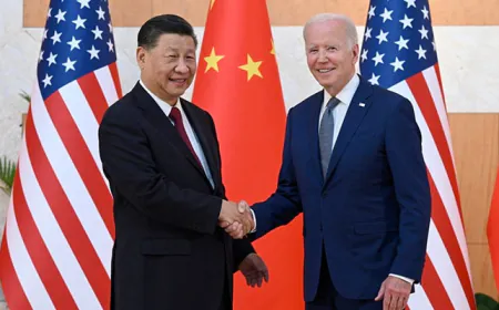 Xi Tells Biden China-US Ties "One Of The Most Important" In World: Report