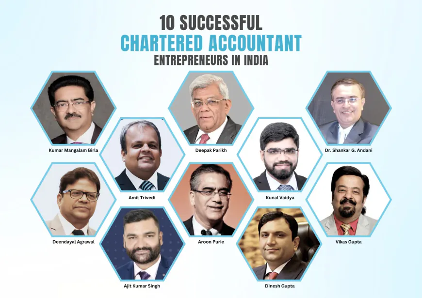 Fame Finders Reveals "10 Successful Chartered Accountant Entrepreneurs In India"