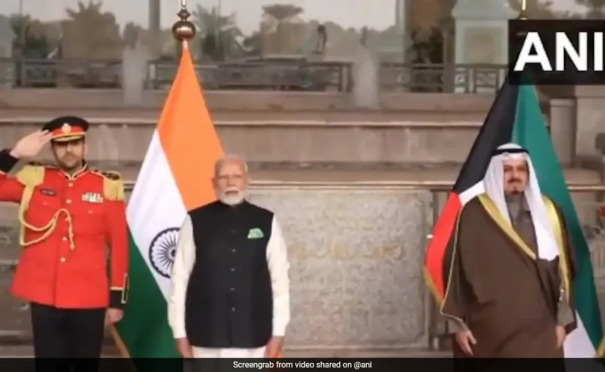 PM Modi Discusses Strategic Partnership With Kuwait's Top Leadership