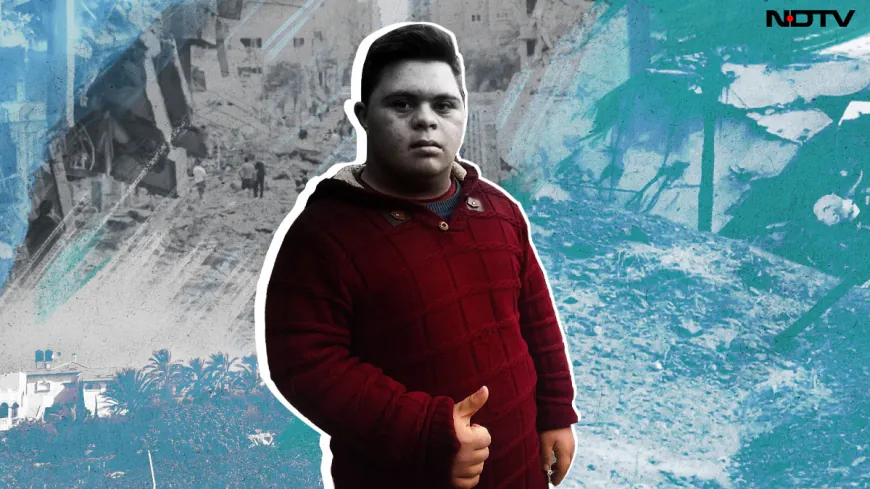 NDTV Exclusive: How Teen Gazan With Down Syndrome Survived Israeli Bombs