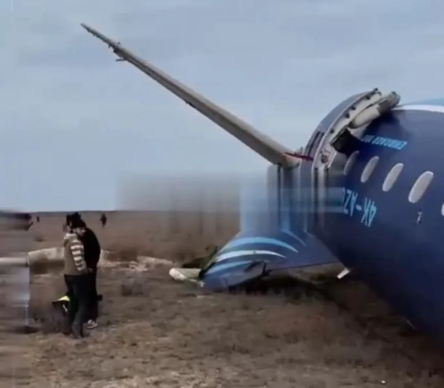 Azerbaijan Airlines Plane Requested Emergency Landing Before Crashing