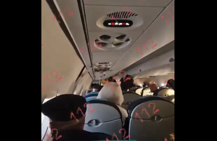 Video: Passenger Captures Moments Before And After Plane Crash In Kazakhstan