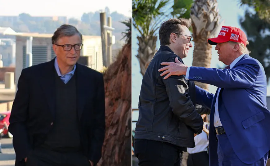 In Apparent Message To Musk, Trump Says Bill Gates Asked To Meet Him