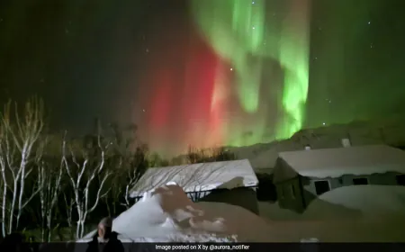 Southeastern Australia Treated To Stunning Southern Lights Display