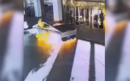 New Video Shows Tesla Truck Exploding Outside Trump Hotel In Las Vegas