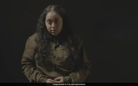 Hamas' Armed Wing Releases New Video Of Gaza Hostage