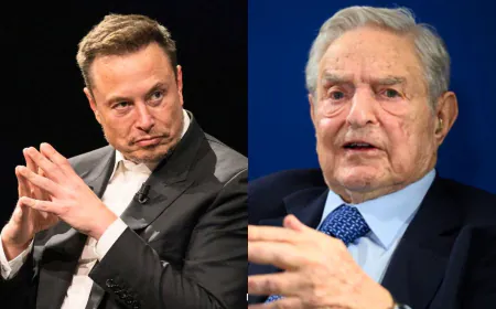 Joe Biden Gives George Soros US' Highest Civilian Award, Elon Musk Reacts