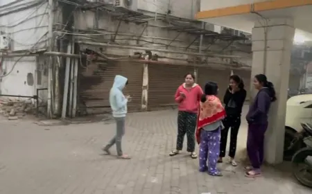 Earthquake Of Magnitude 7.1 Hits Tibet, Tremors Felt In Parts Of India