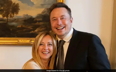 Giorgia Meloni Defends Elon Musk Against "Monster" Label