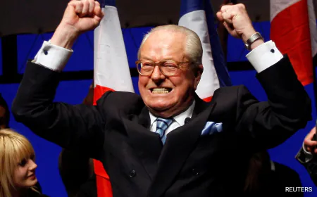Former French Far-Right Leader Jean-Marie Le Pen Dies Aged 96