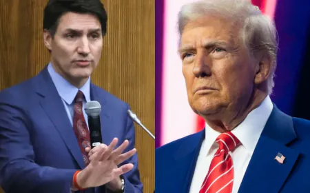 Justin Trudeau Responds To Trump's "Canada 51st State", "Governor" Jibes