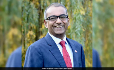 From Karnataka To Canada: Indian-Origin MP Chandra Arya Enters PM Race