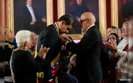 US Issues $25-Million Bounty On Venezuela President On Day Of His Oath