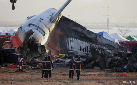 Jeju Air's Black Boxes Stopped Recording 4 Minutes Before Crash: South Korea