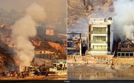 "Miracles Never Cease": Man On How His Los Angeles Mansion Survived Fire