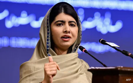 "Do Not Legitimise Afghan Taliban Rule": Malala Yousafzai To Muslim Leaders
