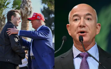 Blue Origin Or SpaceX? Amazon Boss Bezos On Musk's Influence On Trump