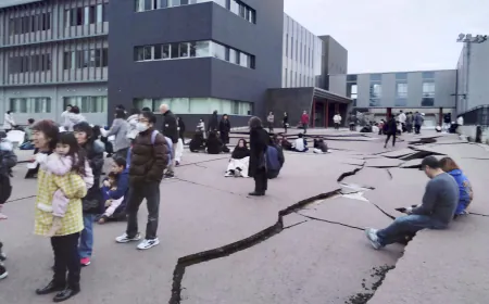 Japan Issues Tsunami Advisory After 6.9 Magnitude Earthquake