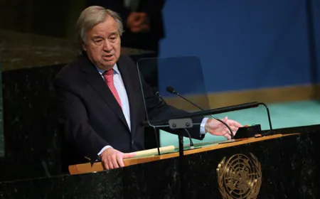 UN Chief Welcomes Gaza Ceasefire, Calls To "Ease Tremendous Suffering"