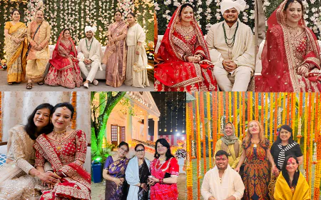 NE INDIA’S POET SANKHA SUBHRA DEVBARMAN’S DAUGHTERS WEDDING DRAWS CELEBRITIES