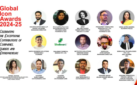 Global Icon Awards 2024-25 Celebrating the Exceptional Contributions of Companies, Leaders and Entrepreneurs