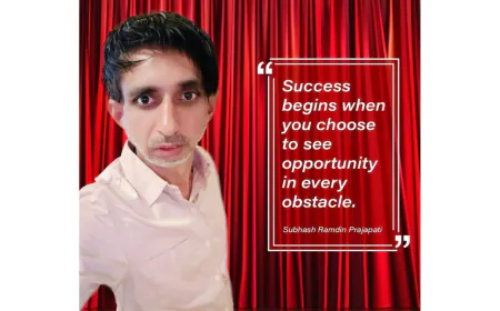 From Darkness to Light: Subhash Prajapati’s Relentless Journey to Success