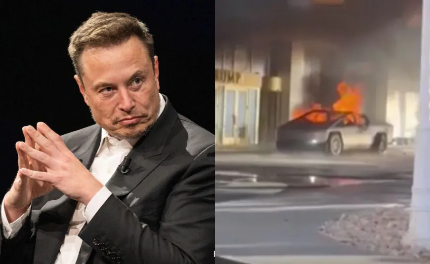 "Picked Wrong Vehicle": Elon Musk On Cybertruck Explosion Outside Trump Hotel