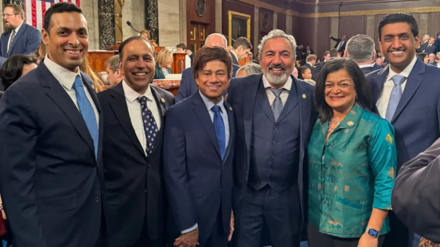 Six Indian-Americans Sworn-In As Members Of US House Of Representatives