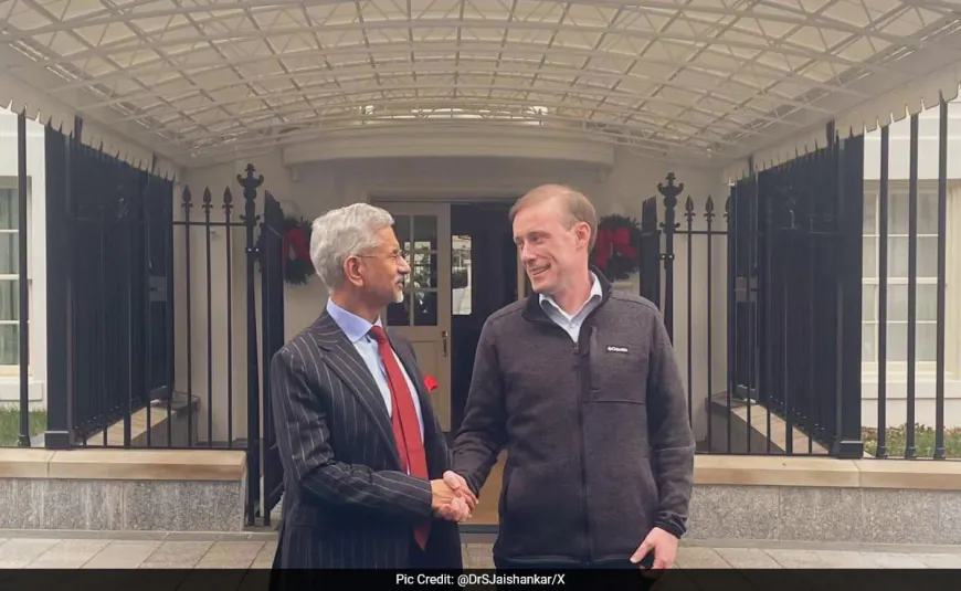 US National Security Adviser Meets Foreign Minister S Jaishankar In Delhi