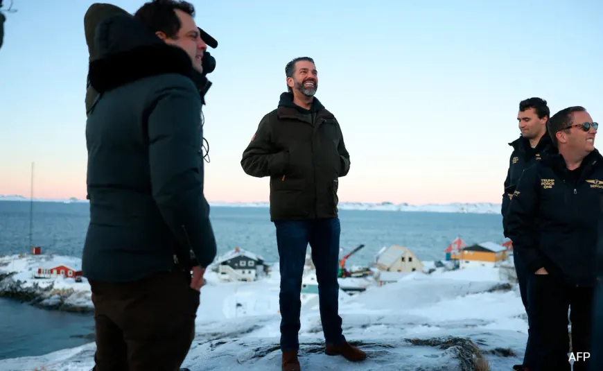 Trump Jr In Greenland As 'Tourist' As President-Elect Father Eyes Nation