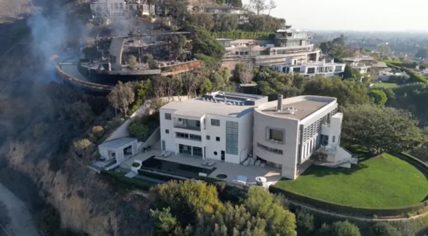 Los Angeles Wildfires: Tom Hanks' Home Survives As Celebrity Homes Burn