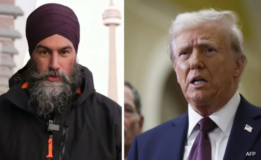 "Have Message For Trump": Ex-Trudeau Ally Jagmeet Singh's Big Warning