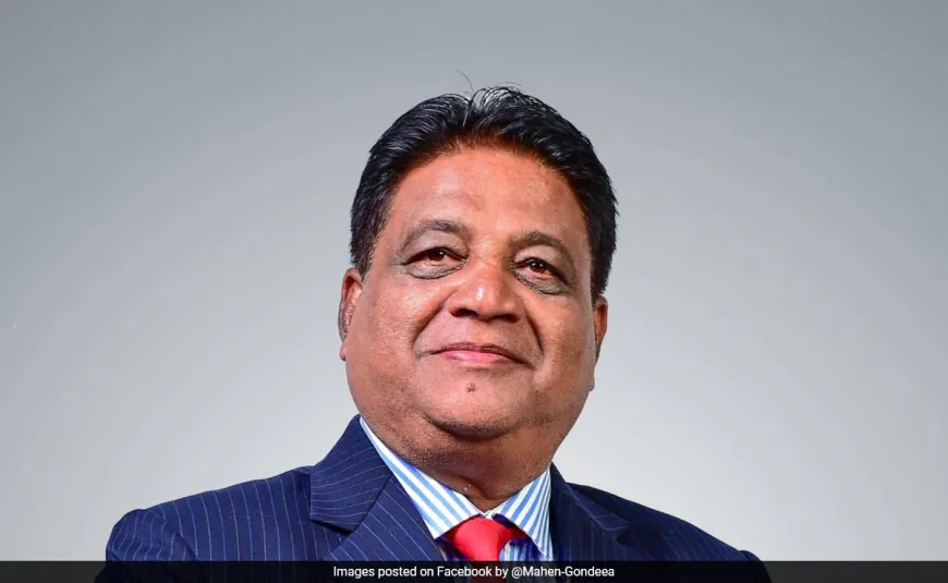 Maldives Minister Mahendra Gondeea Offers Prayers At Ayodhya's Ram Mandir