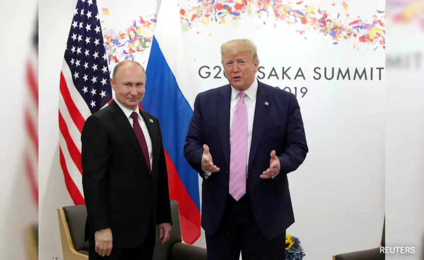 "Going To Meet Very Quickly" With Vladimir Putin: Donald Trump