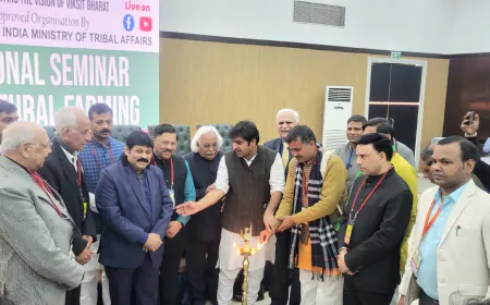 National Event on Natural Farming Organized by Tapsil Jati Adibasi Praktan Sainik Krishi Bikash Kendra