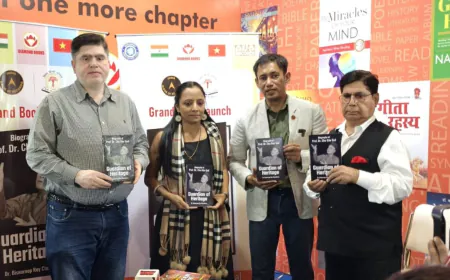 Dr BRC’s New Book Unveiled at World Book Fair