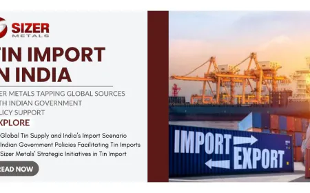 Tin Import in India: Sizer Metals tapping global sources with Indian Government Policy Support